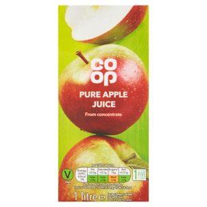 Co-op Pure Apple Juice 1 Litre