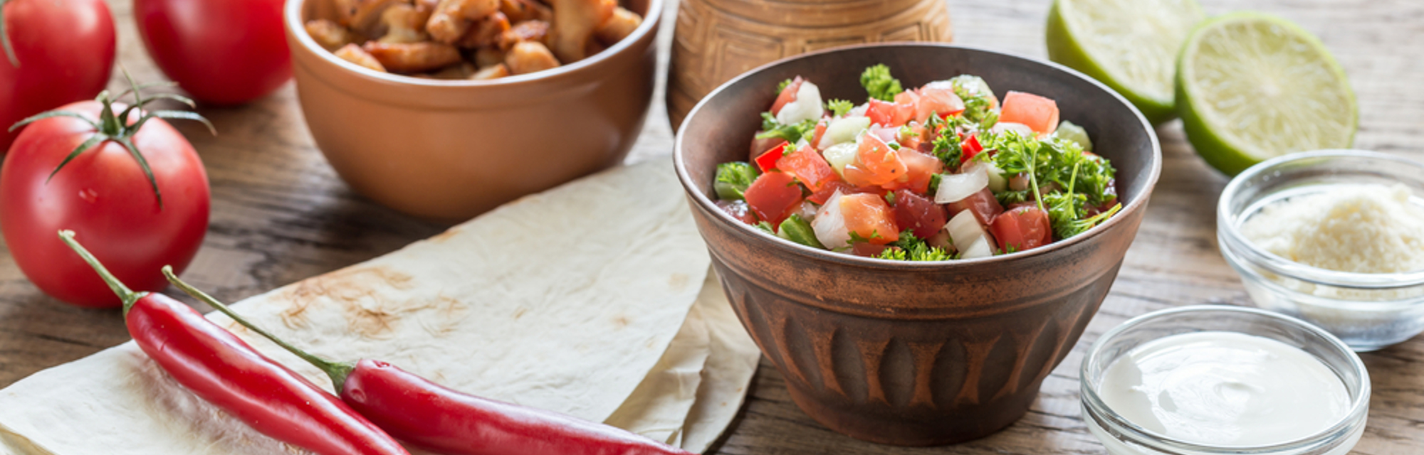 Fresh & healthy burrito bowls