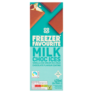 Co-op Milk Choc Ices