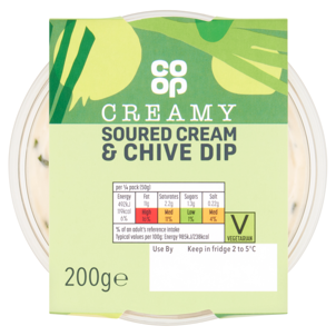 Co-op Sour Cream & Chive Dip