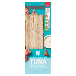 Co-op Tuna Mayonnaise Sandwich