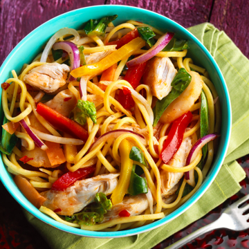 Egg Noodle Stir Fry