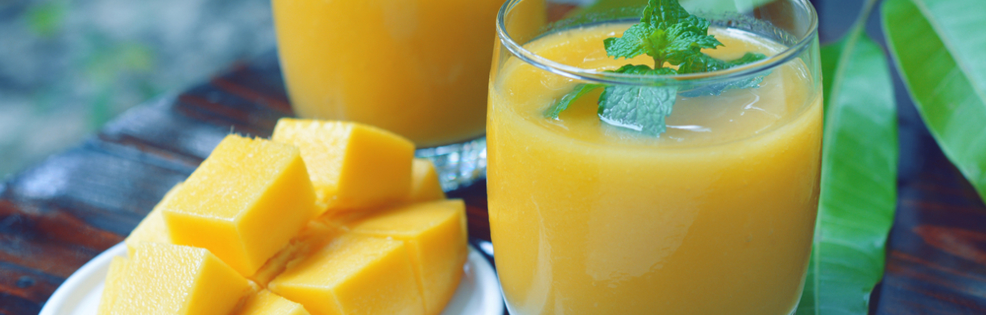 Mango milkshake