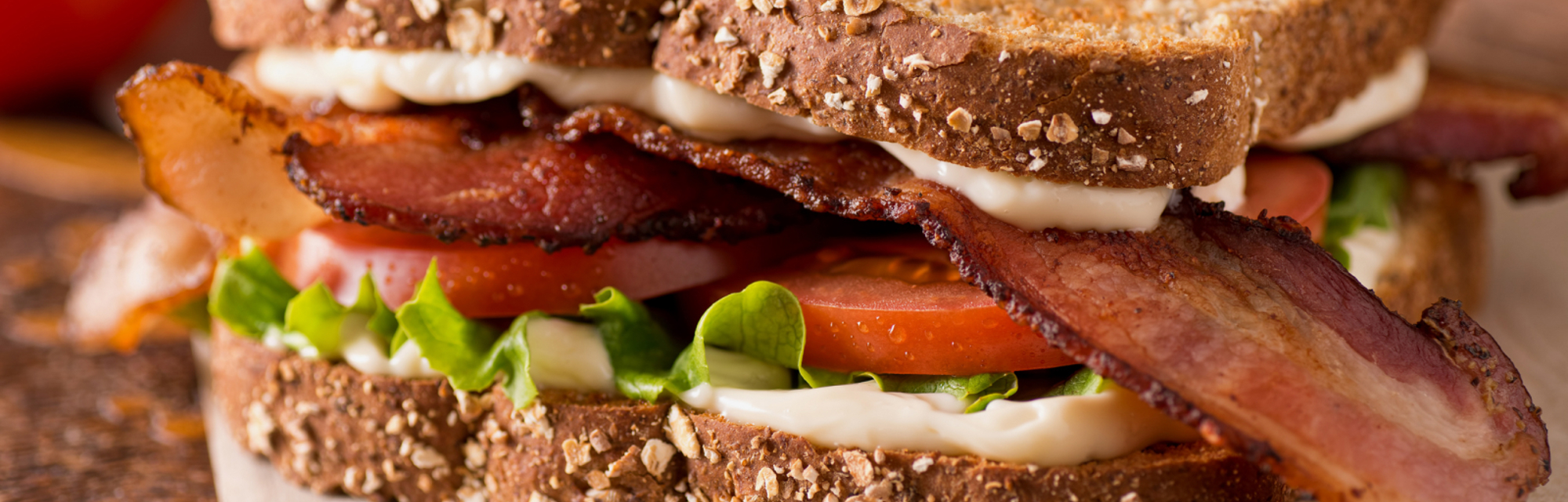 Classic BLT sandwich