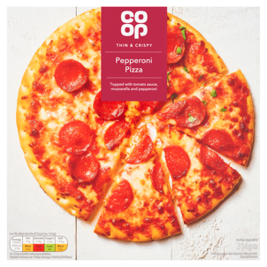 Co-op Thin & Crispy  Pepperoni