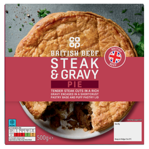 Co-op Steak & Gravy Pie