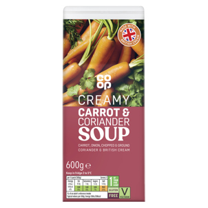 Co-op Carrot & Coriander Soup