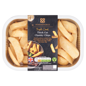 Co-op Irresistible Triple Cooked Thick Cut Chunky Chips