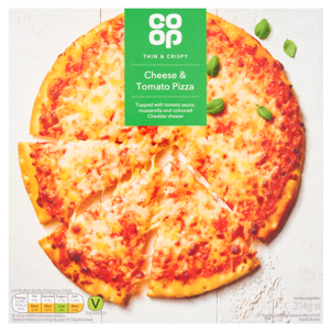 Co-op Thin Cheese & Tomato Pizza