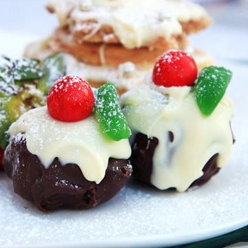 Mini Christmas puds