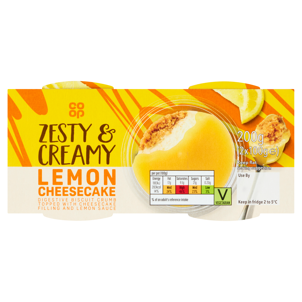 Co-op Lemon Cheesecake 2x100G