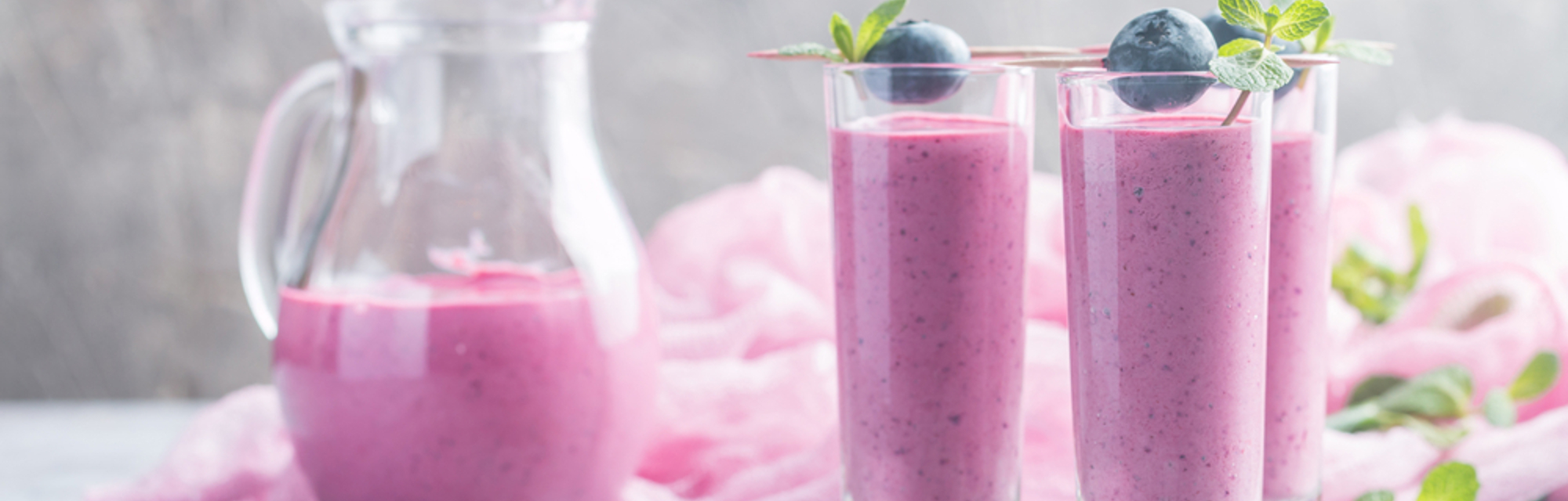 Blueberry smoothie