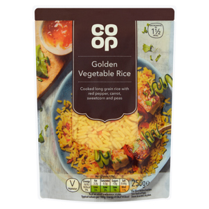 Co-op Golden Veg Microwave Rice