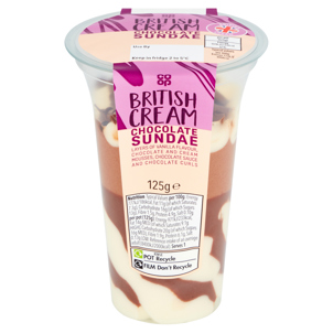 Co-op Chocolate Sundae