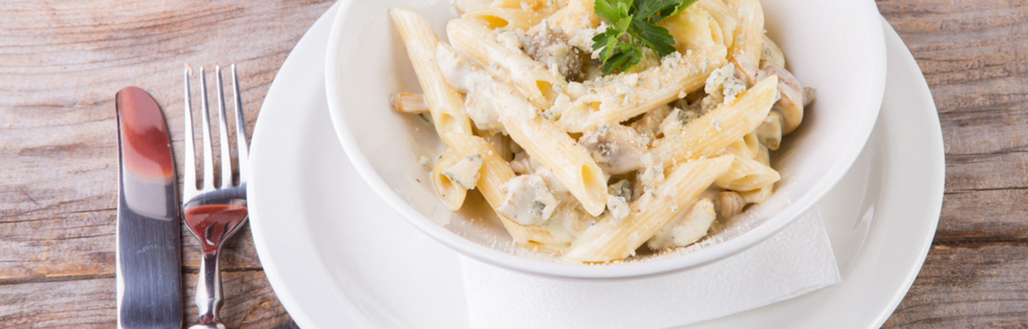 Mushroom and Cauliflower Pasta