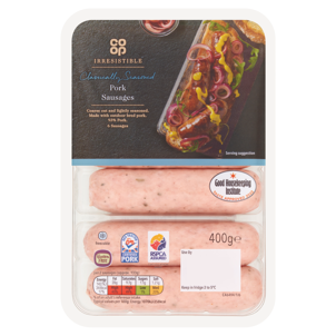 Co-op Irresistible Pork Sausages