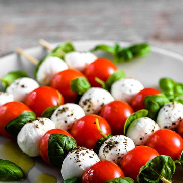 Summer Caprese Skewers