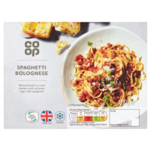 Co-op Spaghetti Bolognese