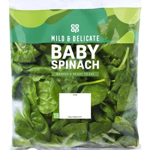 Co-op Prepared Baby Spinach