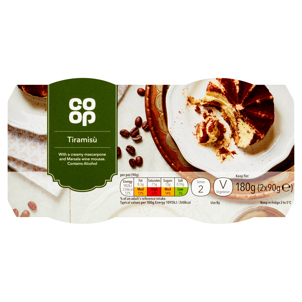 Co-op Tiramisu 2x85g