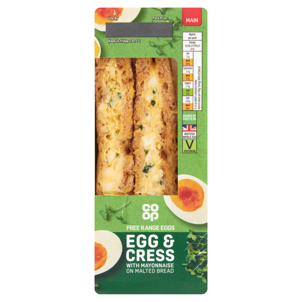 Co-op Egg Mayo & Cress Sandwich