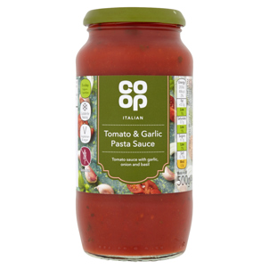 Co-op Tomato & Garlic Pasta Sauce