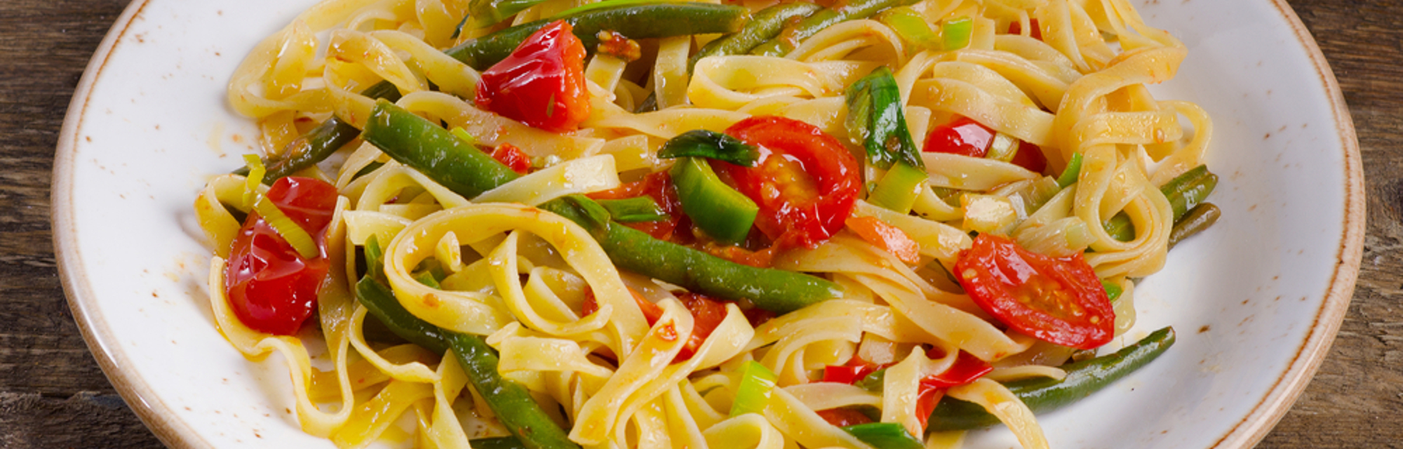 Spring Vegetable Tagliatelle