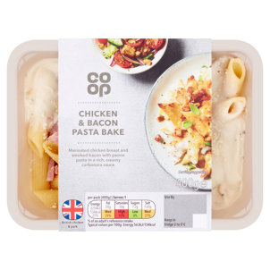 Co-op Chicken Bacon Pasta Bake