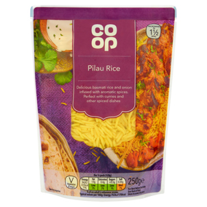 Co-op Pilau Microwave Rice