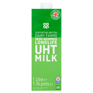 Co-op UHT Semi Skimmed Milk