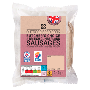 Co-op Cumberland GF Sausages