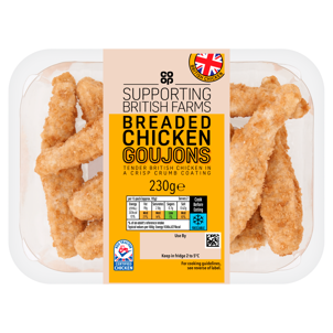 Co-op British Breaded Chicken Goujons