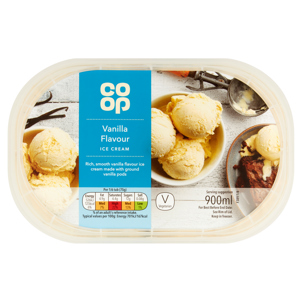 Co-op Vanilla Flavour Ice Cream