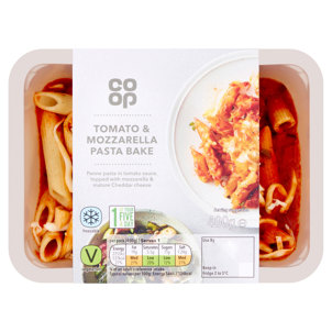 Co-op Tomato & Mozarella Penne