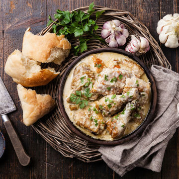 One-pot Creamy Potatoes and Chicken